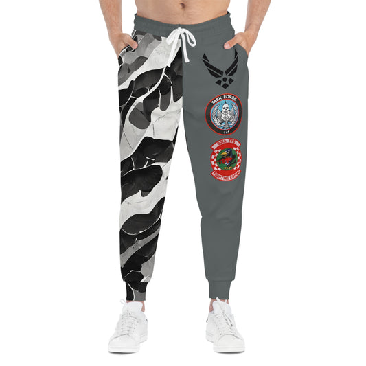 Air Force Pilot Athletic Joggers Shadow Pixel Camouflage by Conjure Fashion Designs, Street Fashion 2024, Fashion 2024, Bomber Joggers