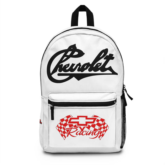 Chevy Racing Fan Backpack, Chevy SS, Chevy SSR, Chevrolet, Chevy bag, Chevy Book Bag, Camaro, Corvette