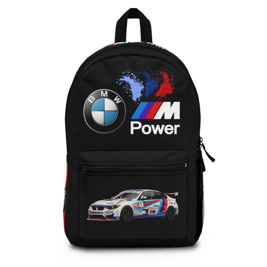 BMW M Powered backpack, M Powered backpack, Bimmer bag, BMW gifts, BMW Accessories, M Power, M Performance, Bimmer Backpack, Bimmer bookbag